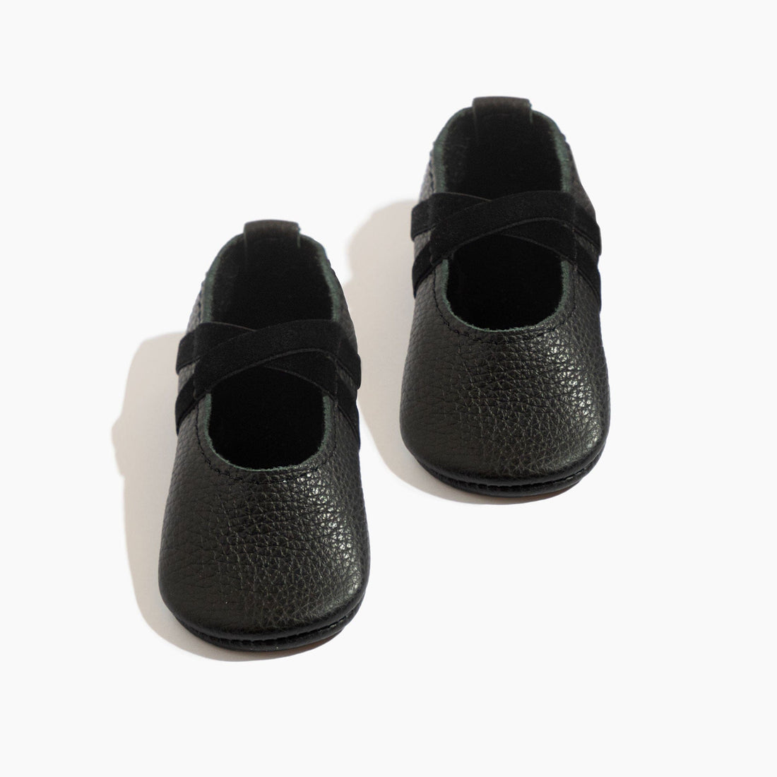 Ebony Ballet Slipper Baby Shoe - Norani Baby