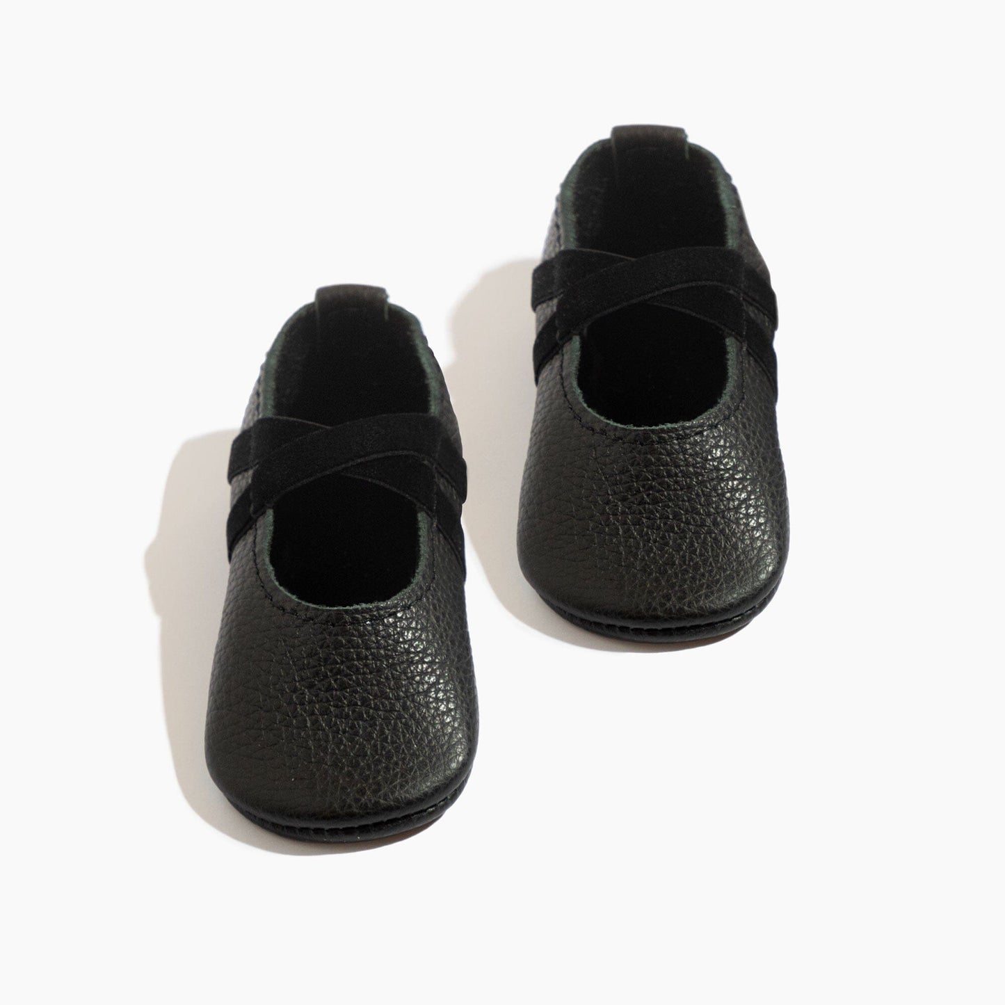 Ebony Ballet Slipper Baby Shoe - Norani Baby