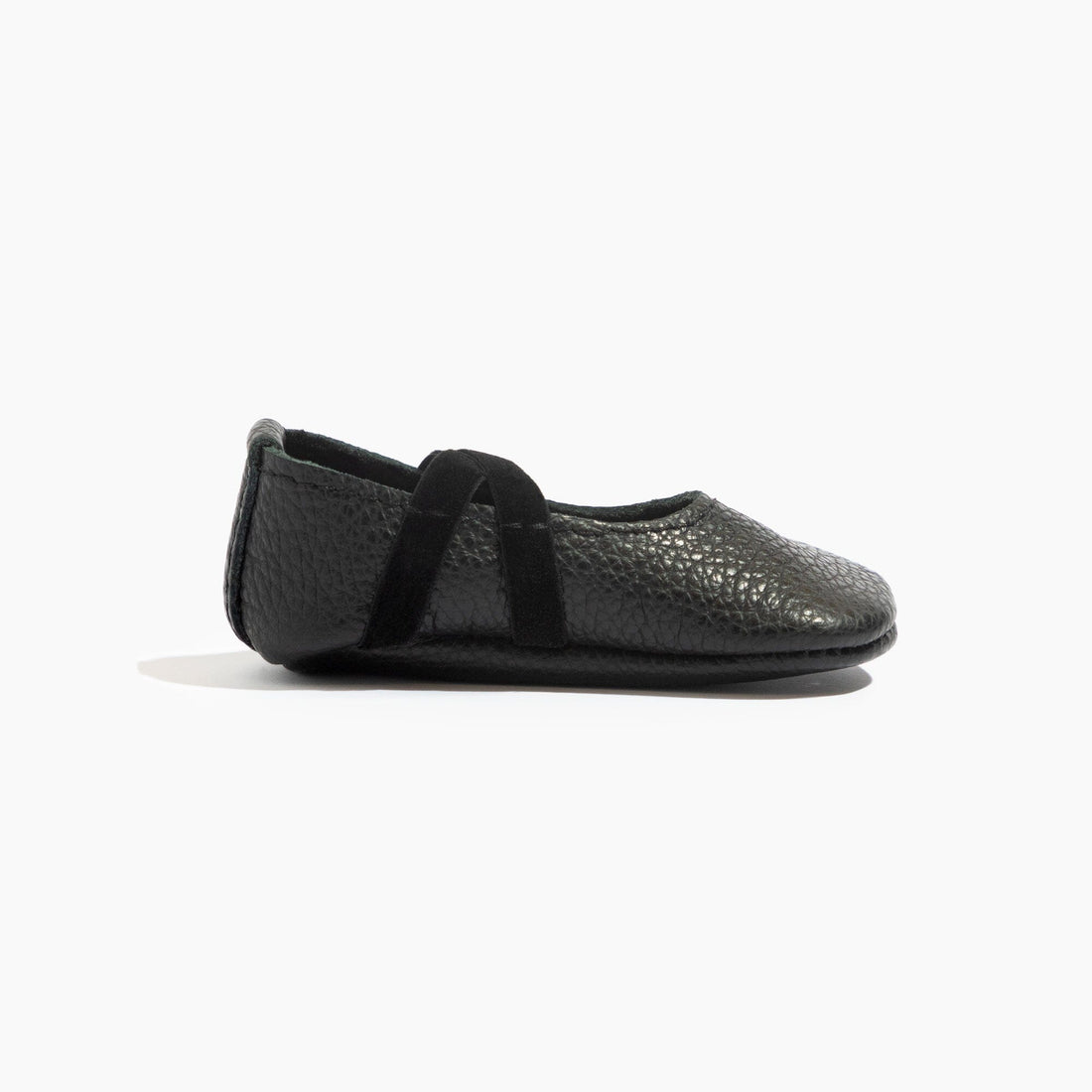 Ebony Ballet Slipper Baby Shoe - Norani Baby