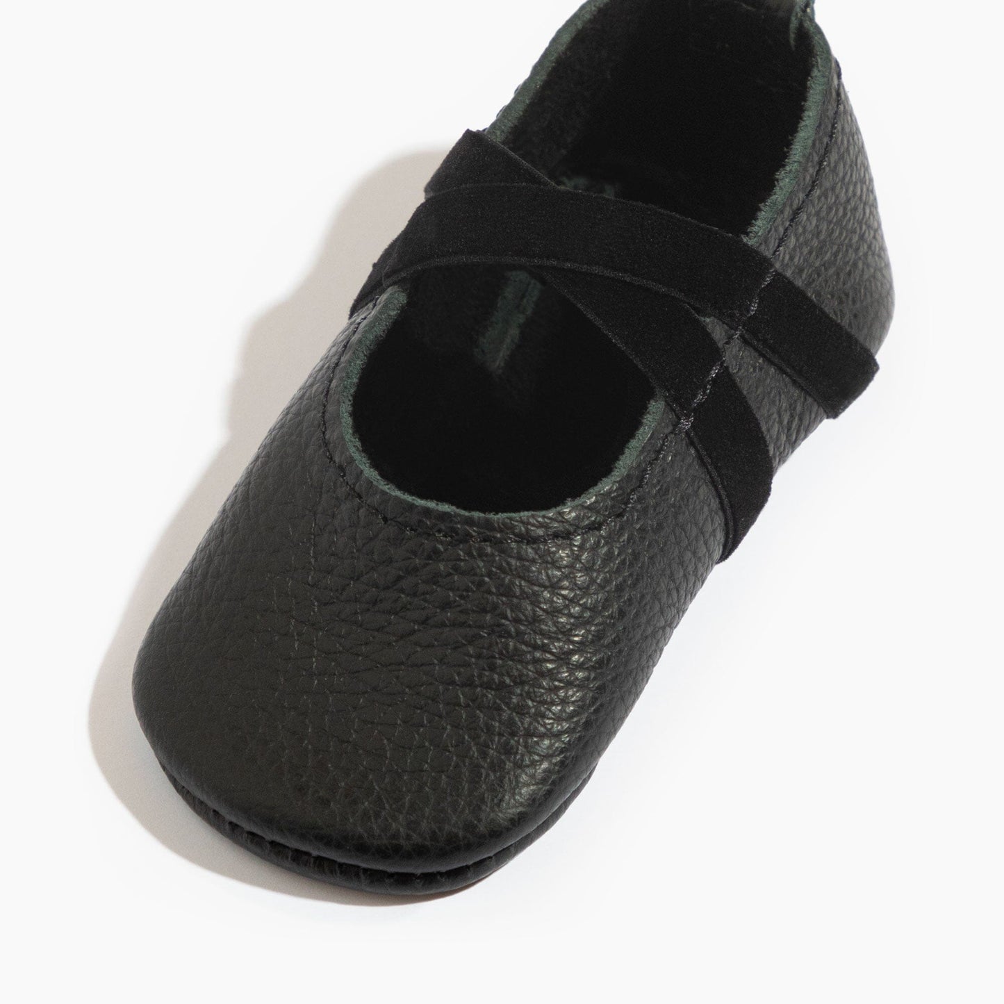 Ebony Ballet Slipper Baby Shoe - Norani Baby