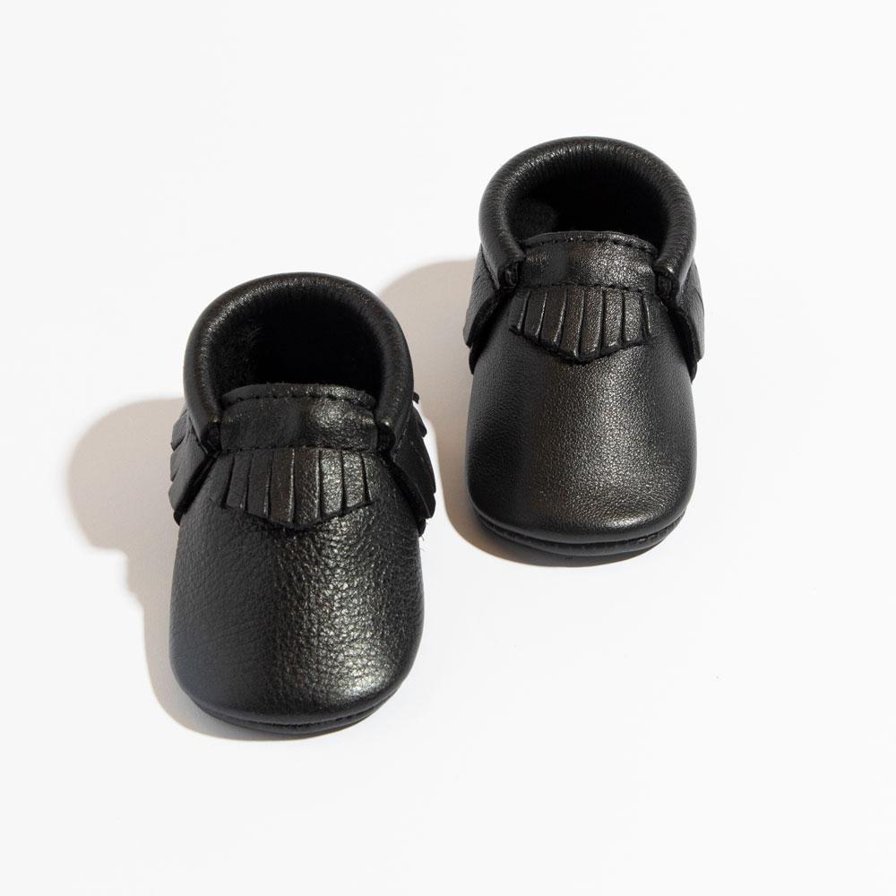 Ebony Moccasin Baby Shoe - Norani Baby