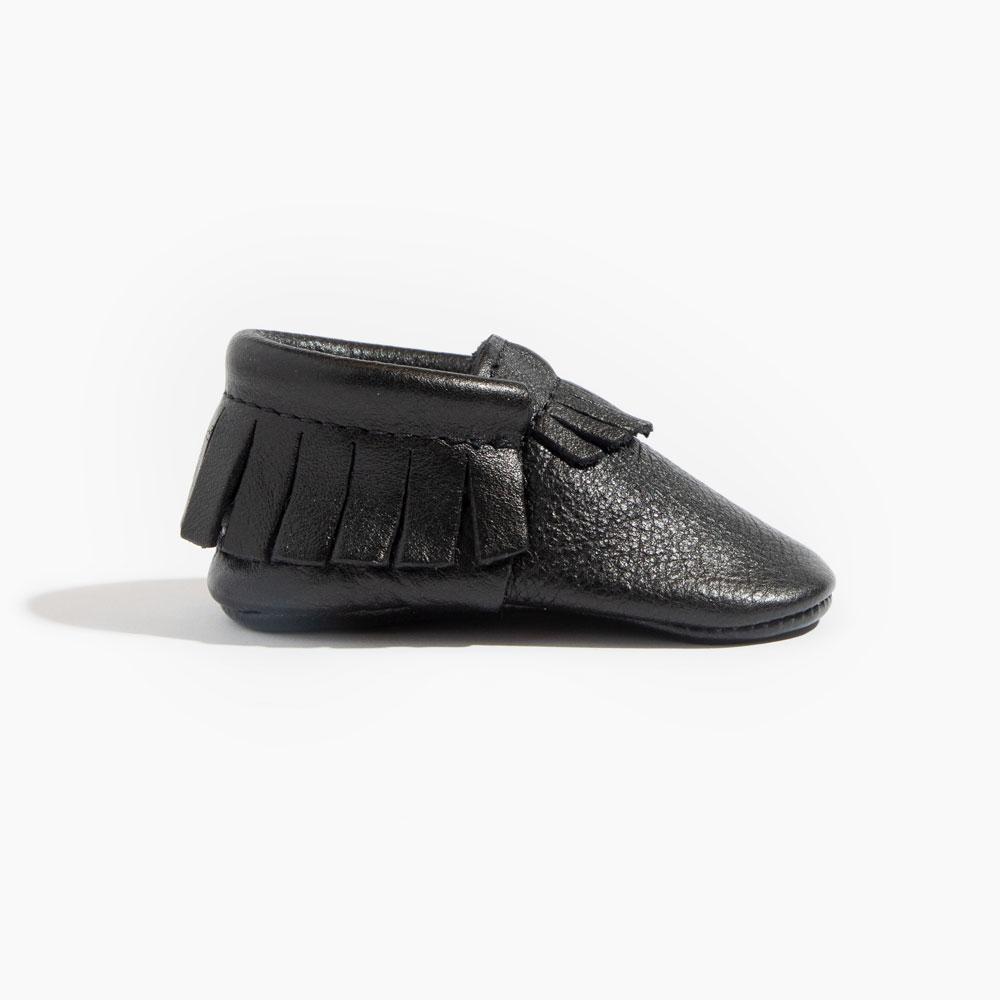 Ebony Moccasin Baby Shoe - Norani Baby