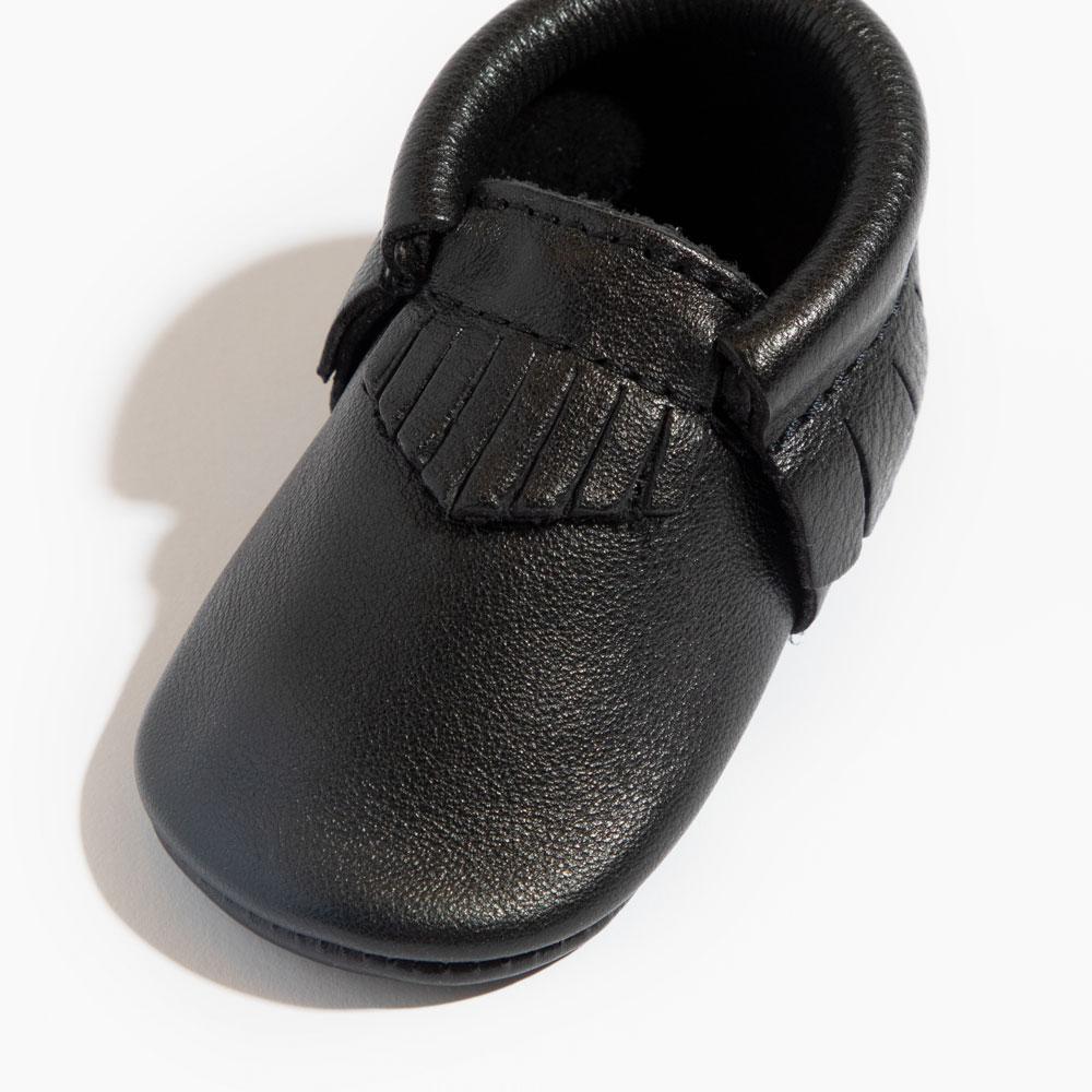 Ebony Moccasin Baby Shoe - Norani Baby