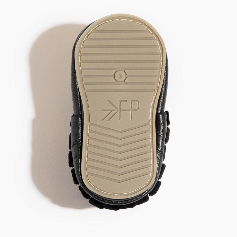 Ebony Moccasin Baby Shoe - Norani Baby