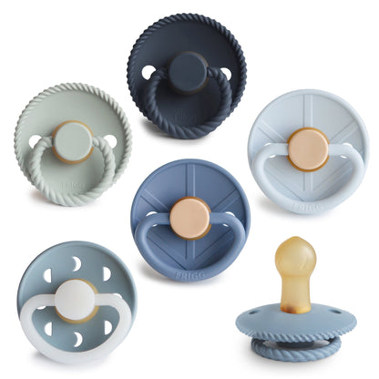FRIGG Natural Rubber Pacifier 6 - Pack - Norani Baby