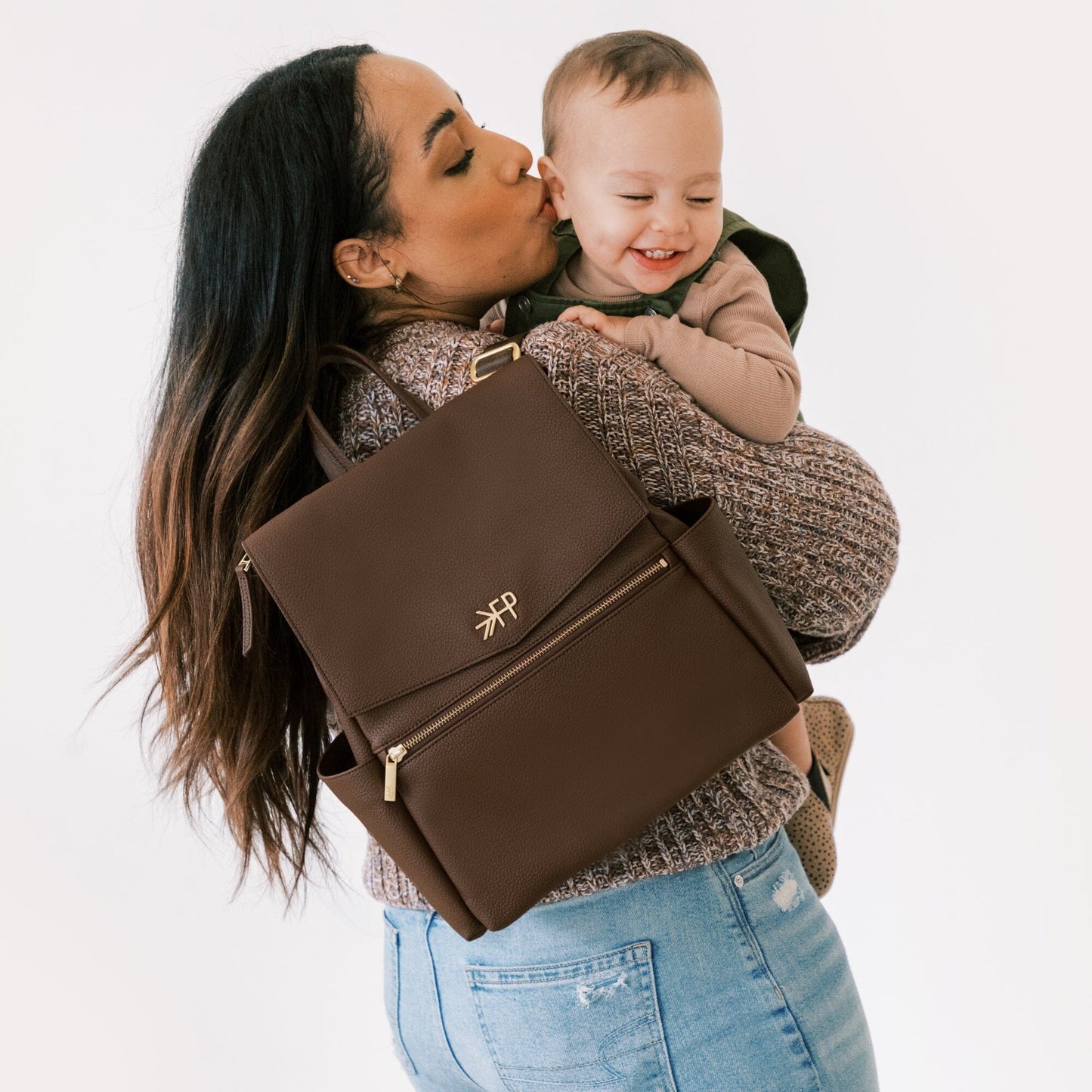 Espresso Mini Classic Diaper Bag II - Norani Baby
