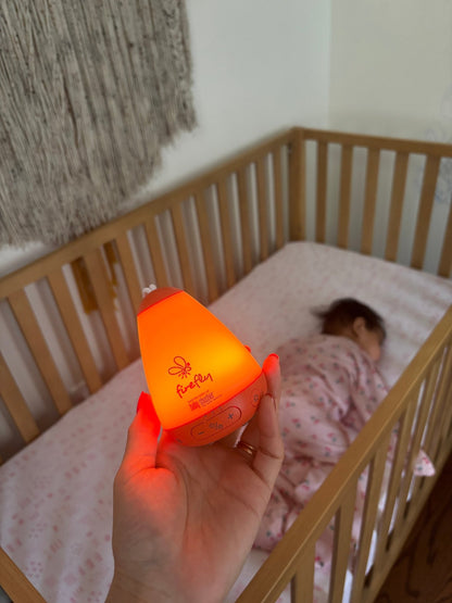 Baby Shusher Firefly – Portable Sound Machine & Night Light with Real Shushing Sound - Norani Baby