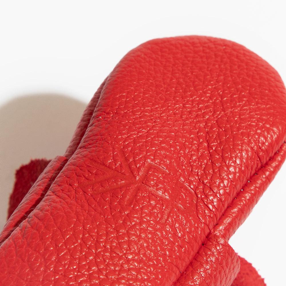 Fire Engine Knotted Bow Baby Shoe - Norani Baby