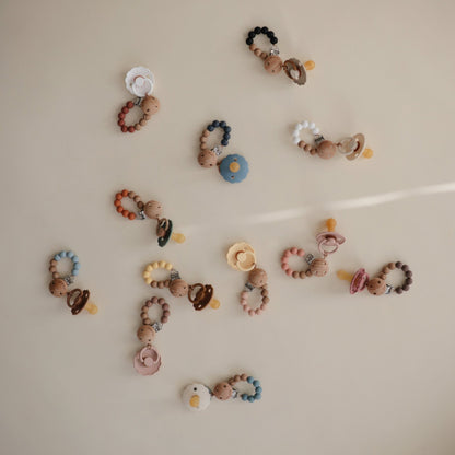 Silicone Pacifier Clip | Eva - Norani Baby