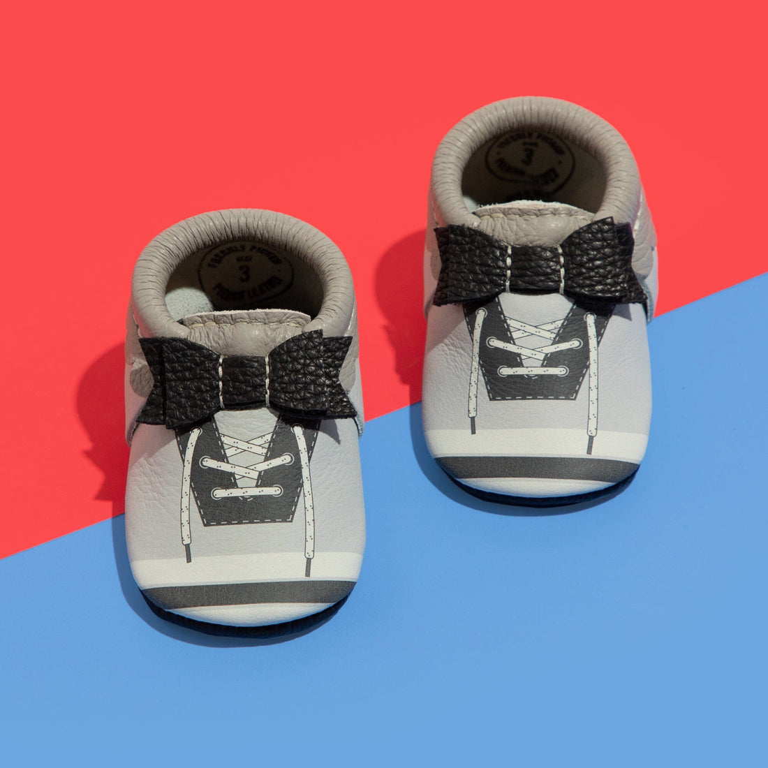 Ice Ice Baby Bow Baby Shoe - Norani Baby