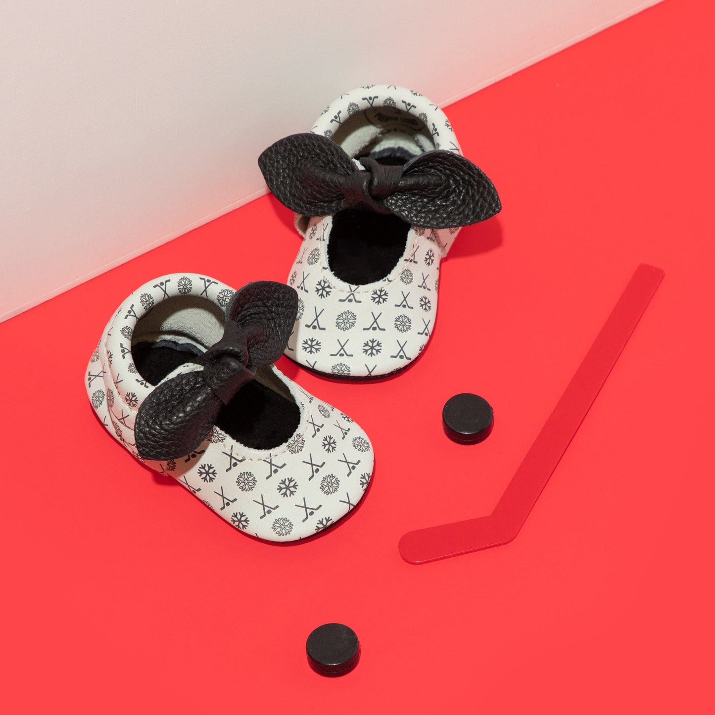 Power Play Knotted Bow Baby Shoe - Norani Baby