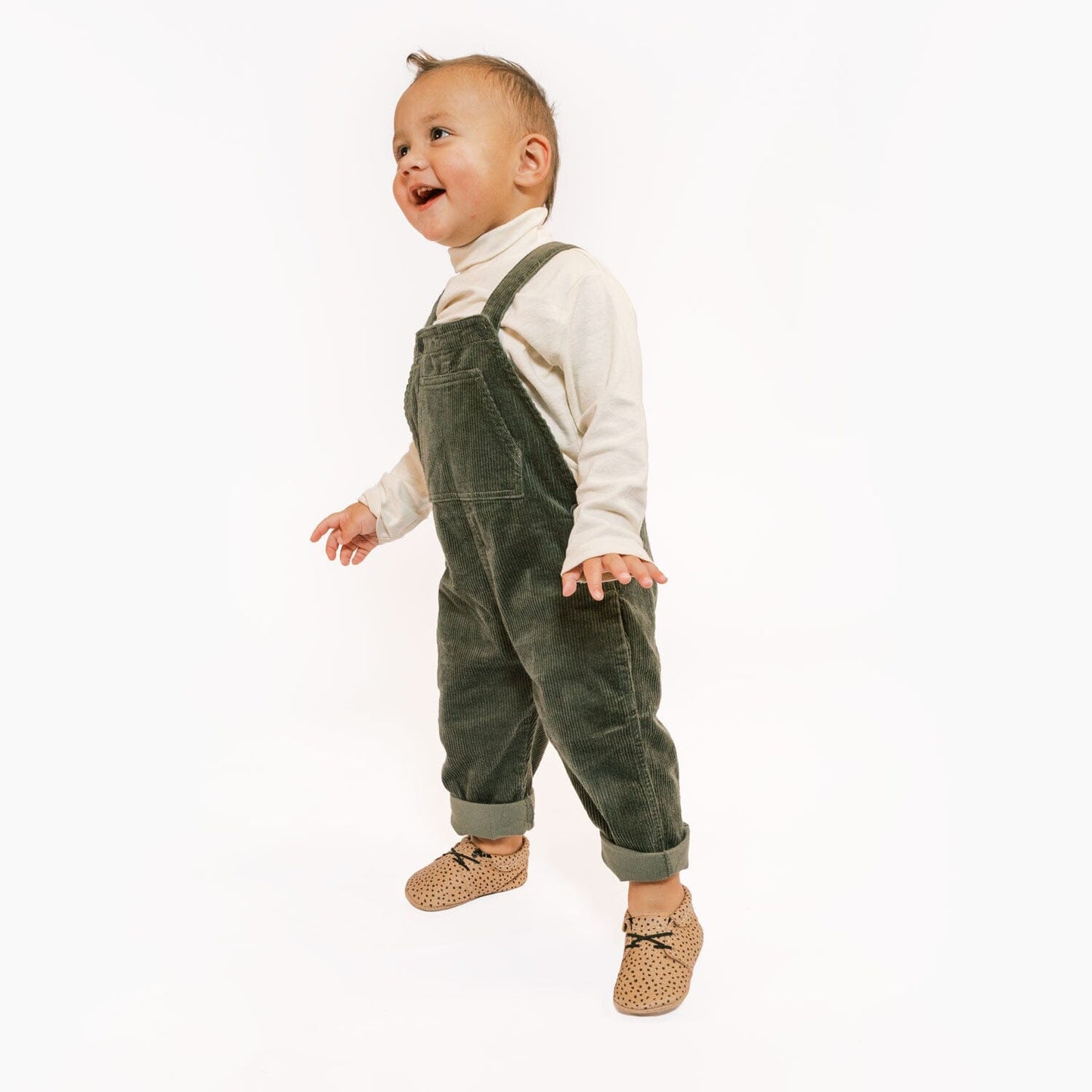 Almond Speckles Oxford Baby Shoe - Norani Baby