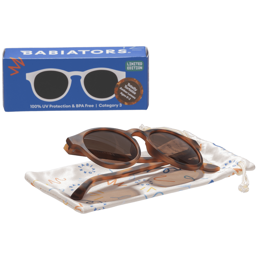 Classic Tortoise Keyhole I Amber Lenses - Norani Baby