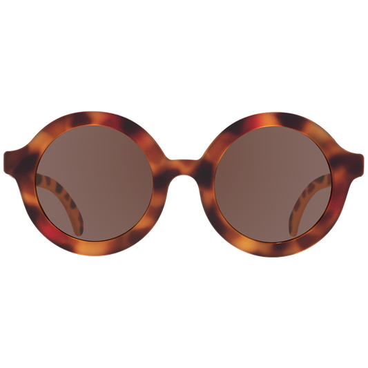 Classic Tortoise Euro Round I Amber Lenses