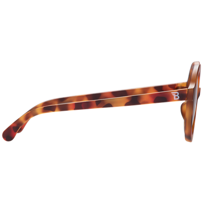 Classic Tortoise Euro Round I Amber Lenses