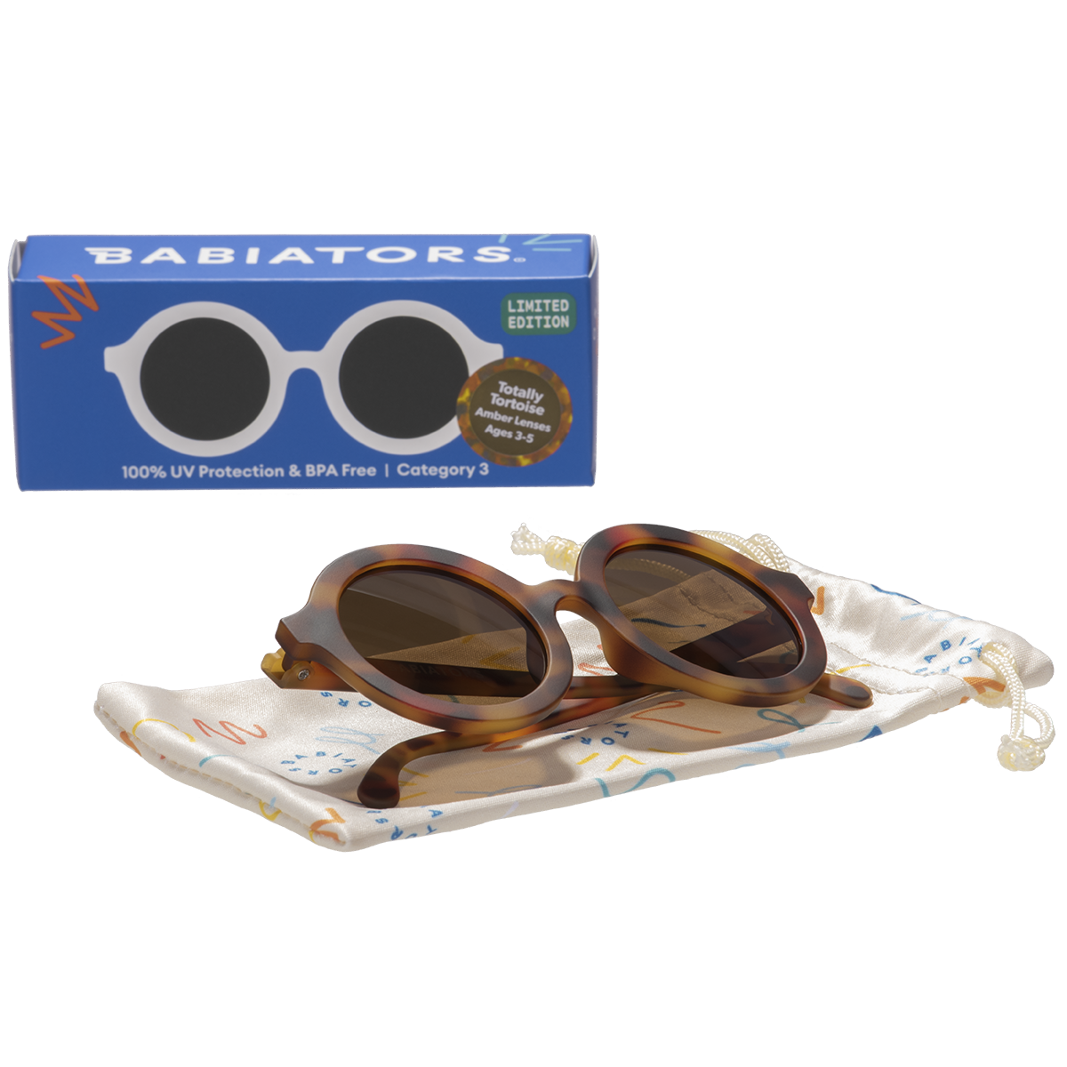 Classic Tortoise Euro Round I Amber Lenses