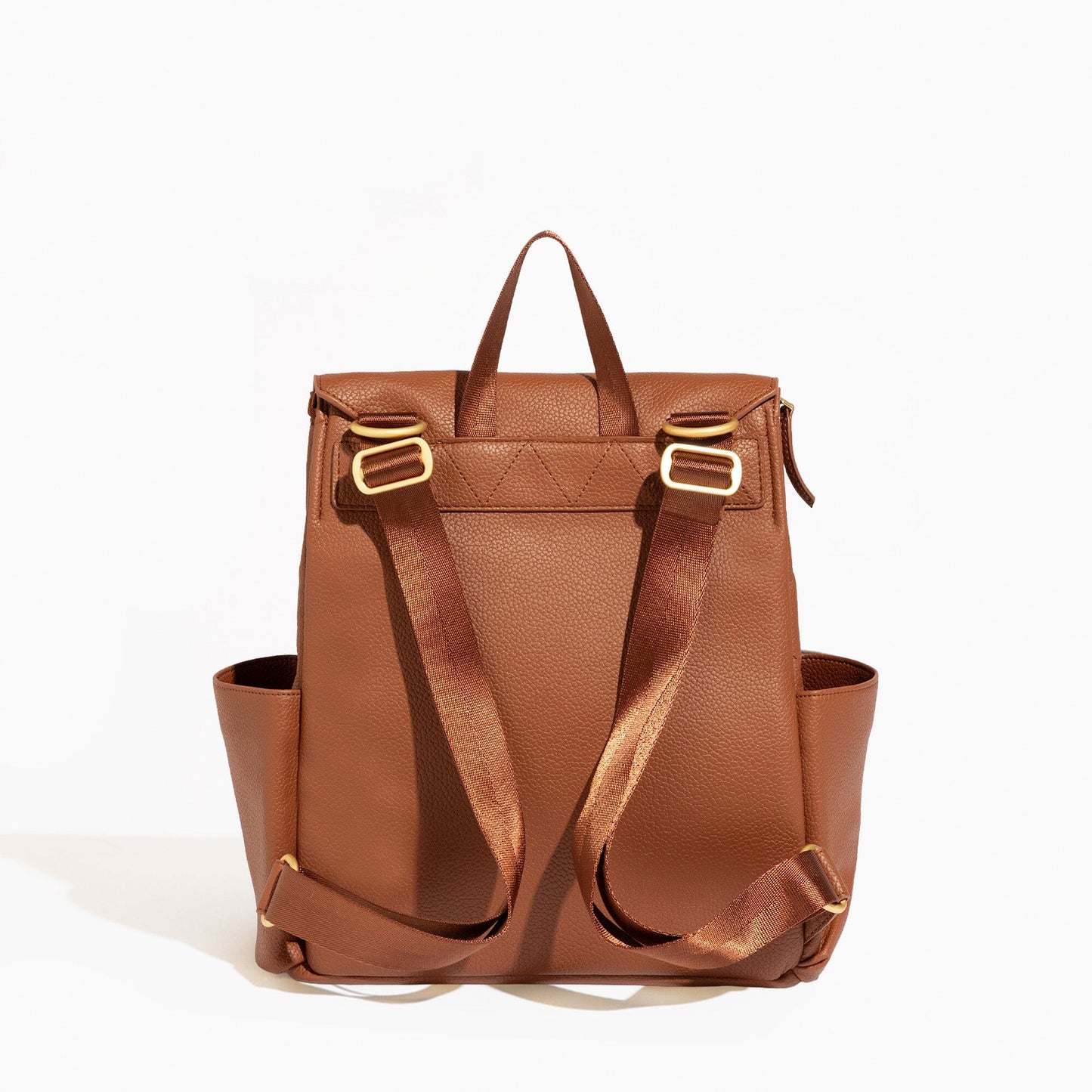 Cognac Mini Classic Diaper Bag II - Norani Baby