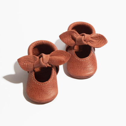 Moab Knotted Bow Baby Shoe - Norani Baby