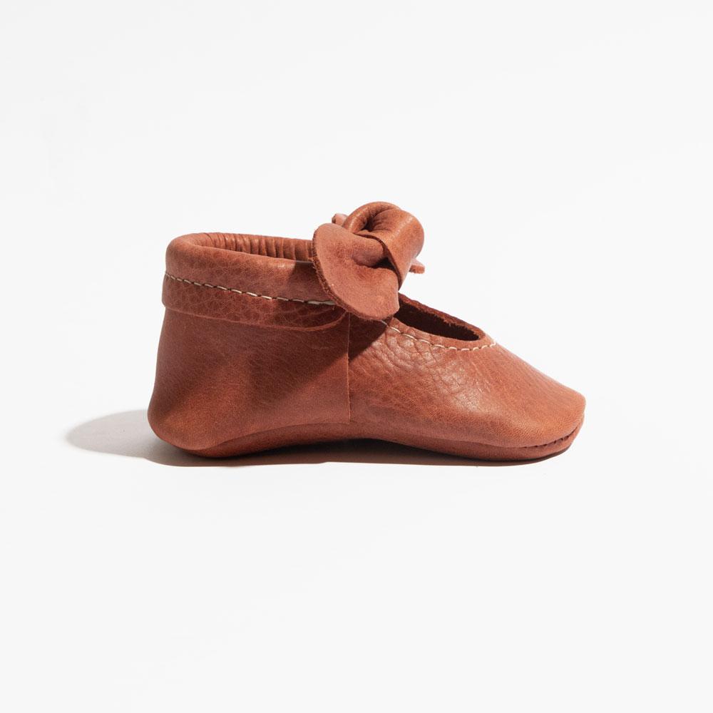 Moab Knotted Bow Baby Shoe - Norani Baby
