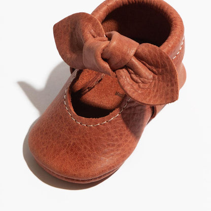 Moab Knotted Bow Baby Shoe - Norani Baby