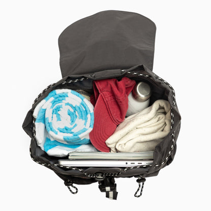 Wave Motion Drawcord Backpack - Norani Baby