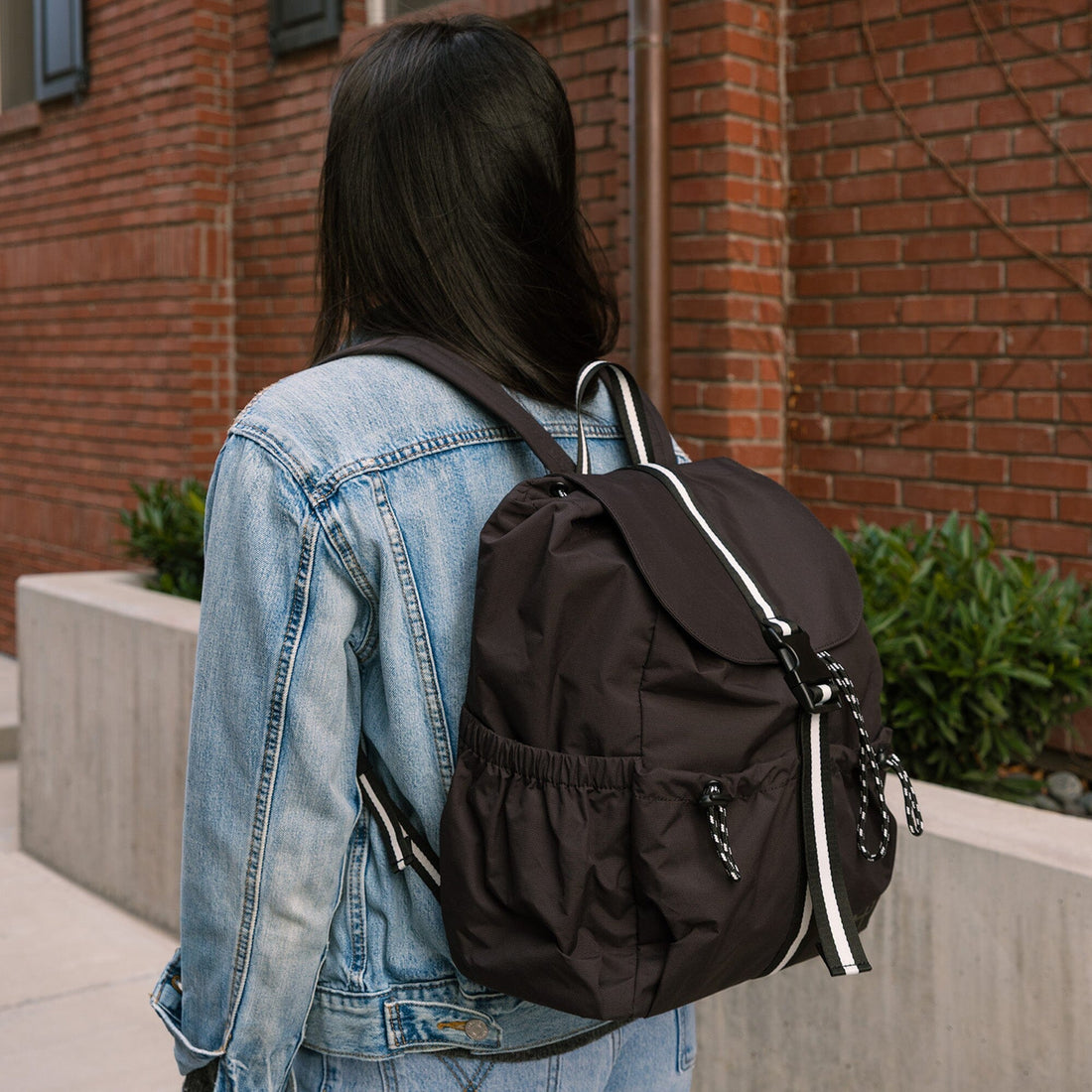 Jet Motion Drawcord Backpack - Norani Baby