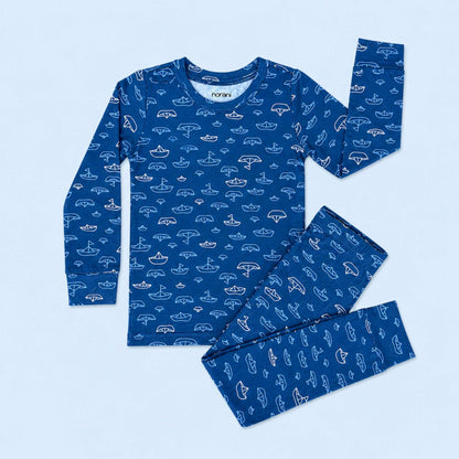 Modal Kids Pajamas - Nautical - Norani Baby