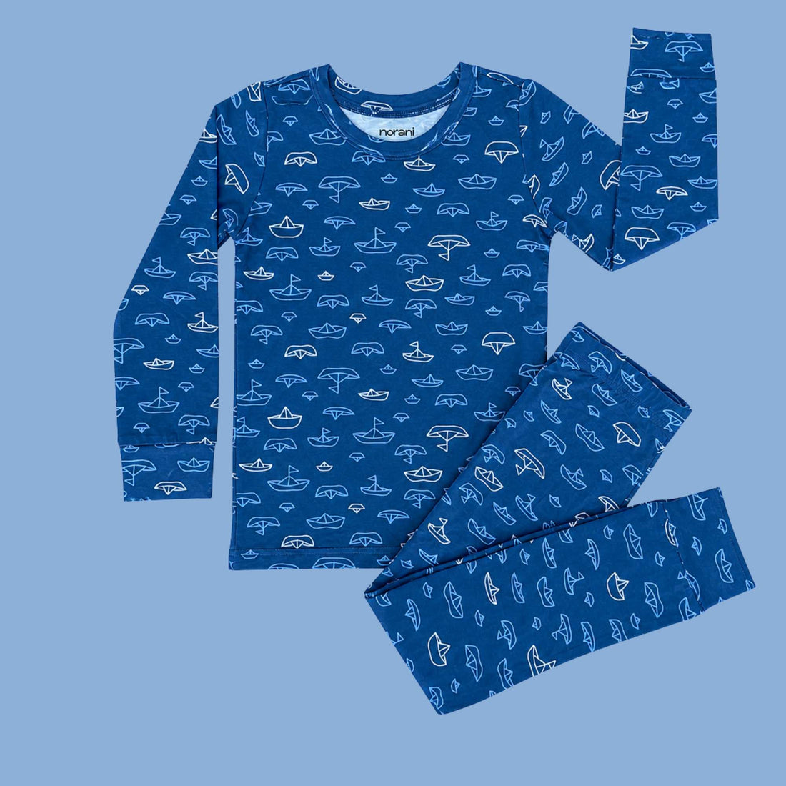 Modal Kids Pajamas - Nautical - Norani Baby