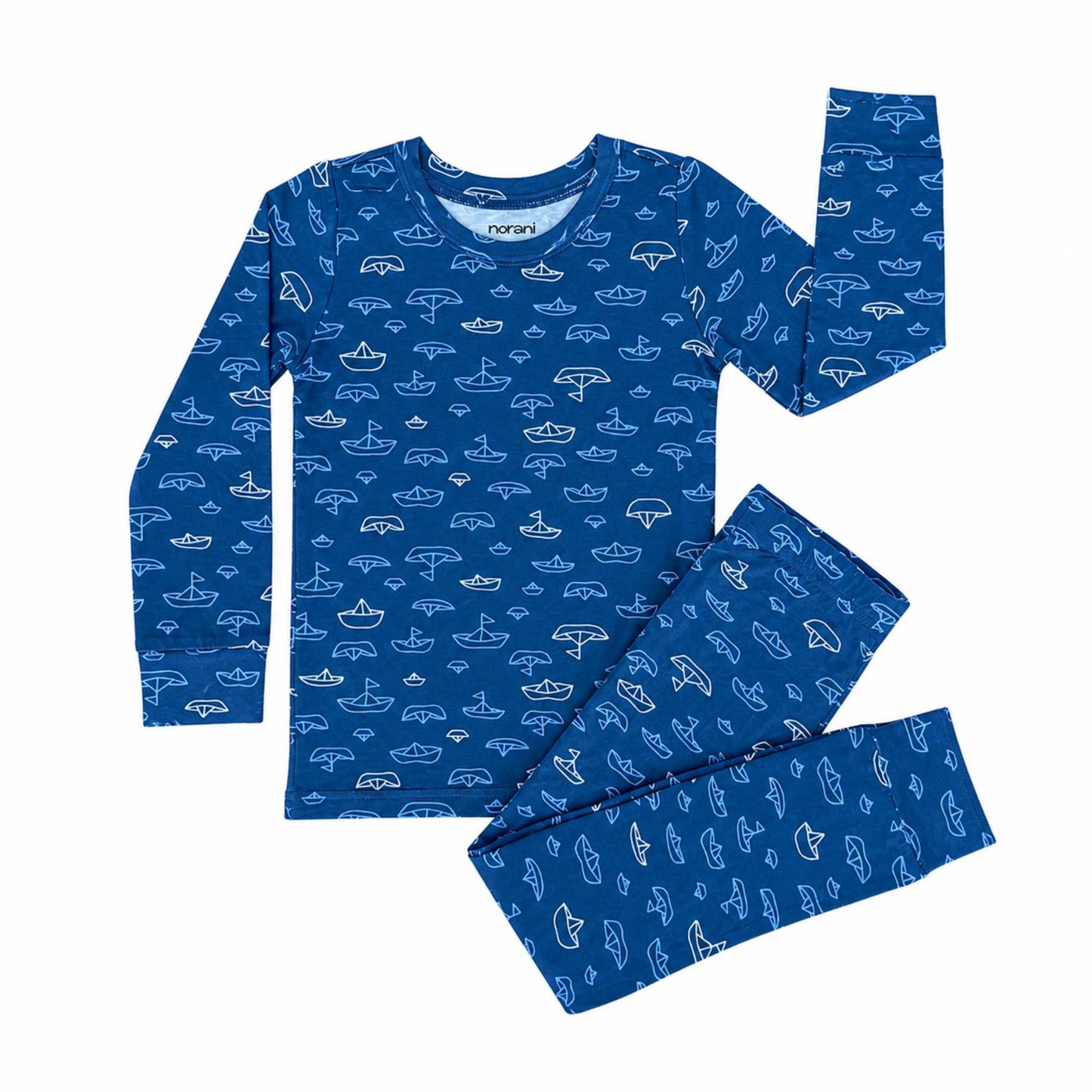 Modal Kids Pajamas - Nautical - Norani Baby