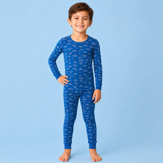 Modal Kids Pajamas - Nautical - Norani Baby