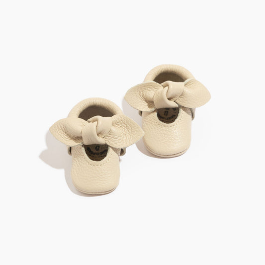 Newborn Birch Knotted Bow Baby Shoe - Norani Baby