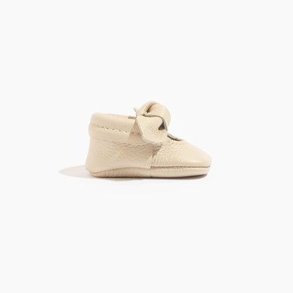 Newborn Birch Knotted Bow Baby Shoe - Norani Baby