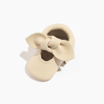 Newborn Birch Knotted Bow Baby Shoe - Norani Baby