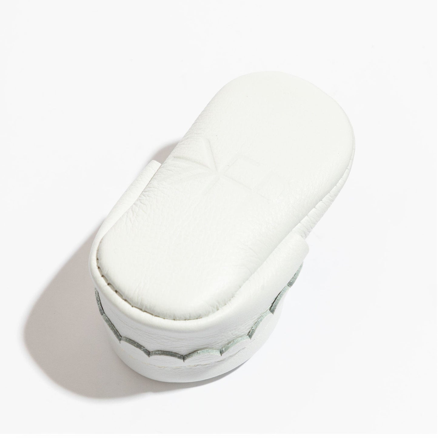 Newborn Bright White Mary Jane Baby Shoe - Norani Baby