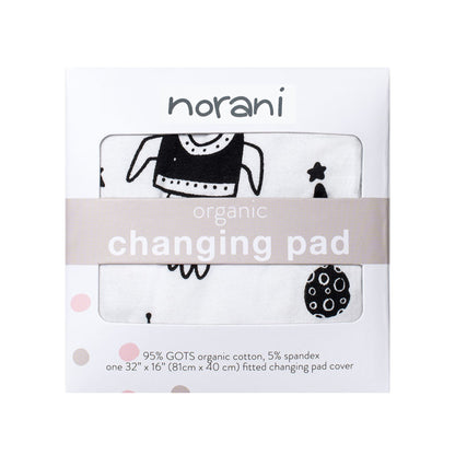 Organic Changing Pad Cover - Rockets