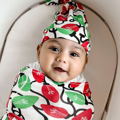 Norani Baby Snugababe Swaddle Pod - Holiday Lights Baby