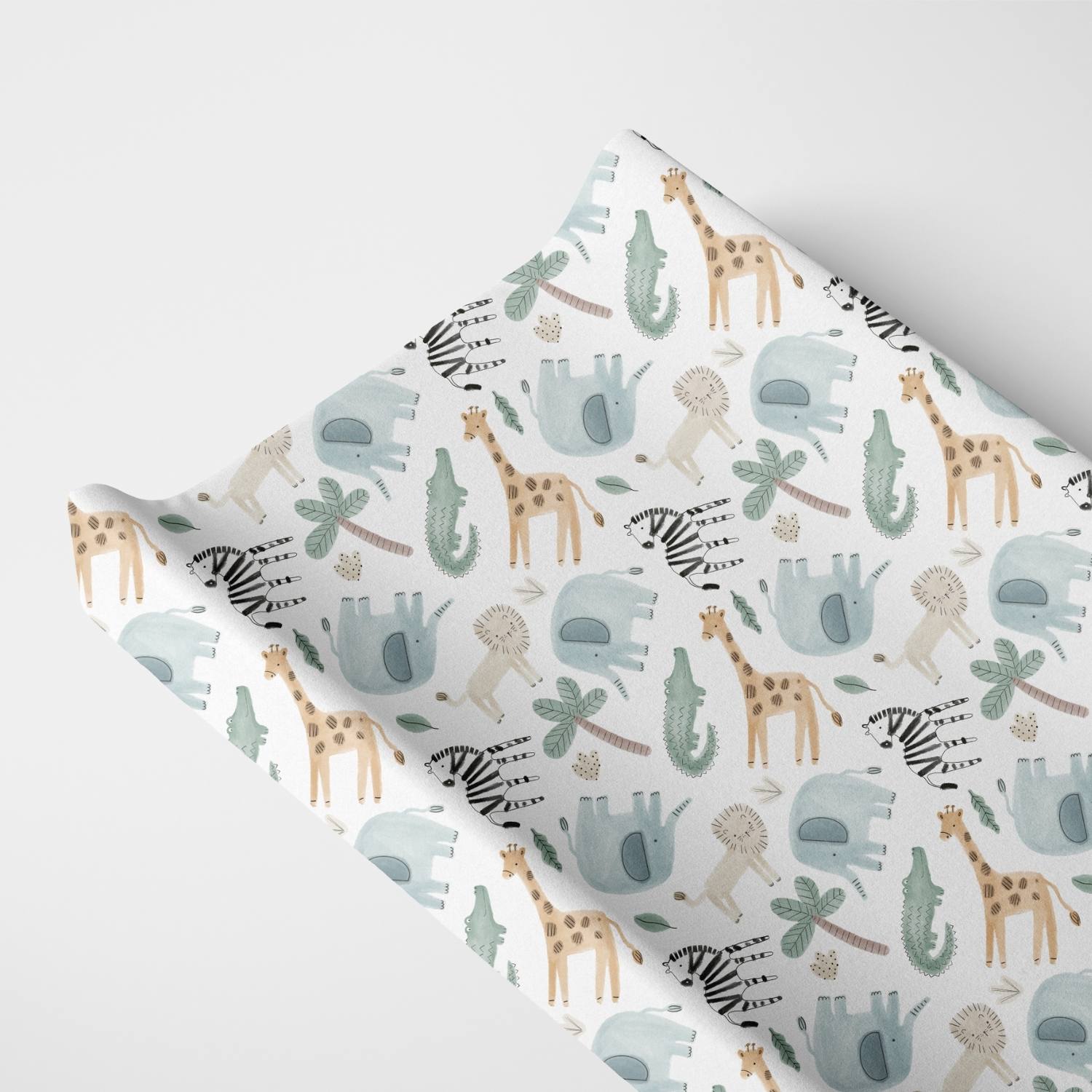 Norani Baby Changing Pad Cover - Safari