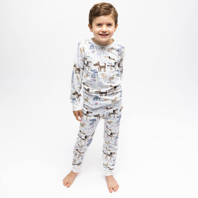  Norani Baby Long Sleeve Kids Pajamas in Dogs and Puppies