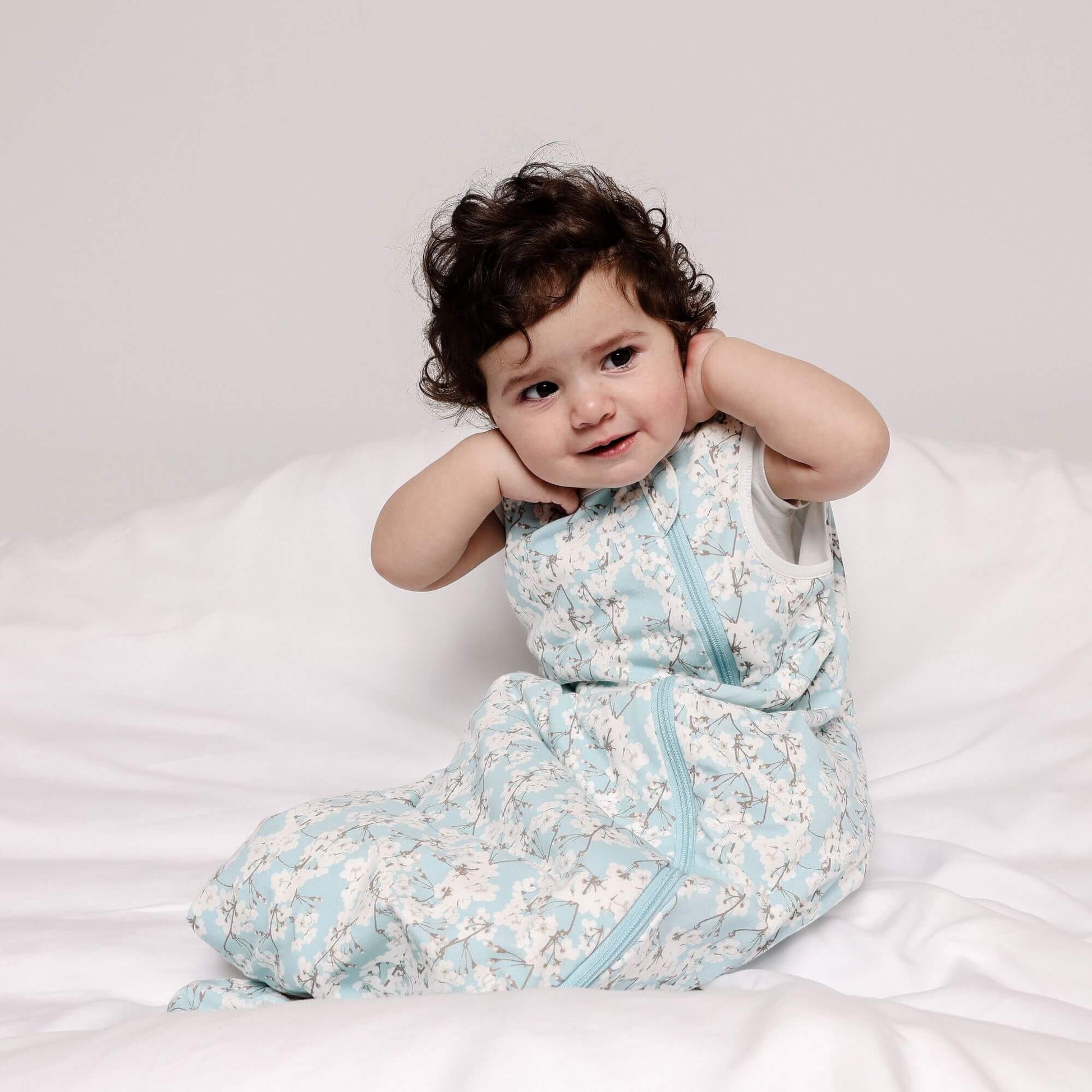 Norani Baby One & Done Sleep Sack - Cherry Blossoms