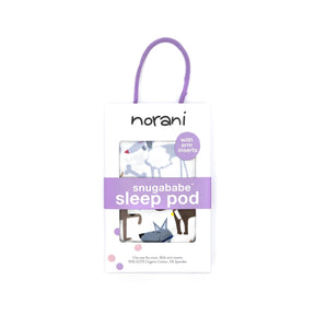 norani baby snugababe sleep pod in beige and brown dogs and puppies