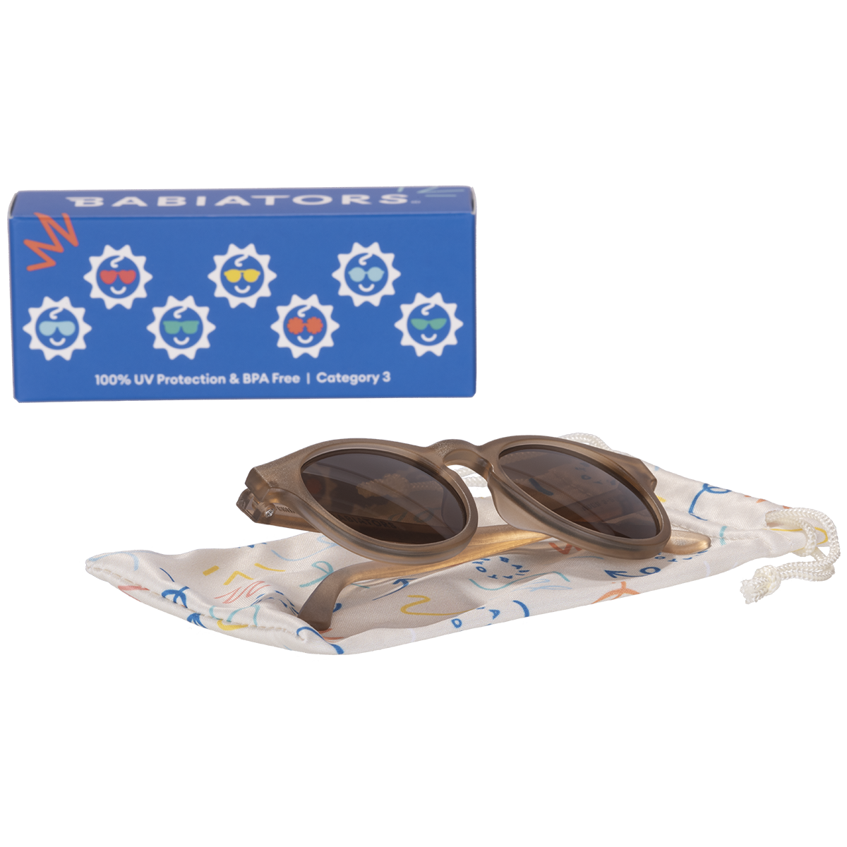 Cocoa Cloud Keyhole I Amber Lenses