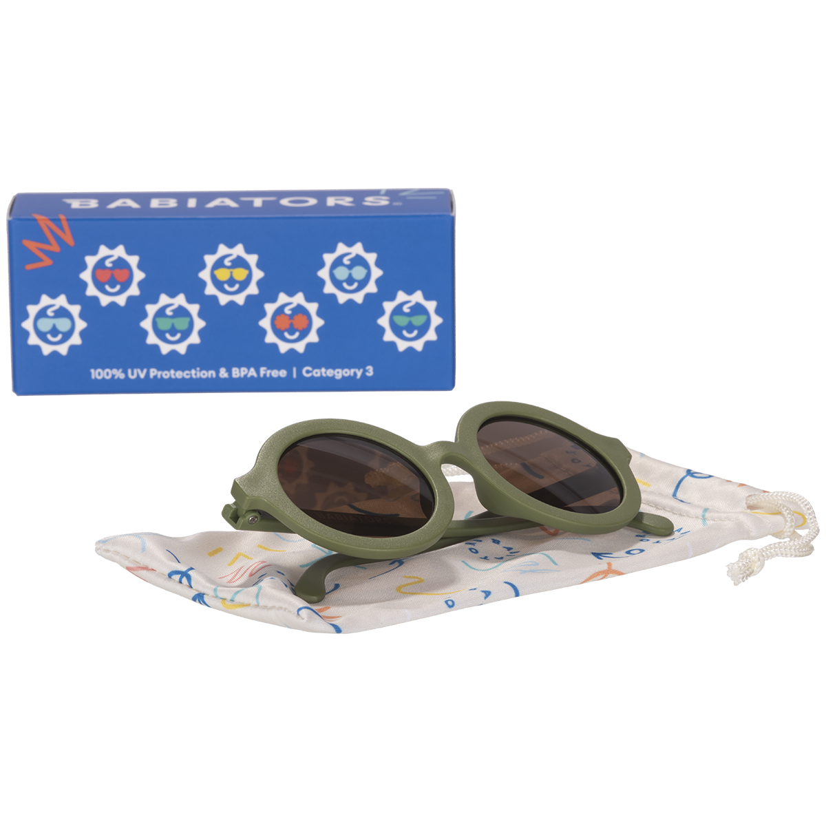 Wild Moss Euro Round I Amber Lenses