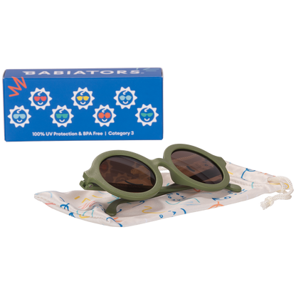 Wild Moss Euro Round I Amber Lenses