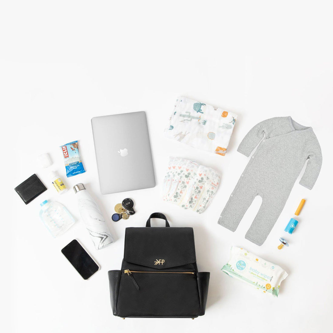 Butterscotch Mini Classic Diaper Bag II - Norani Baby