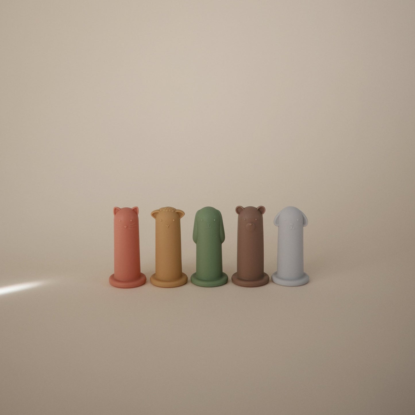 Silicone Animal Finger Puppets - Norani Baby