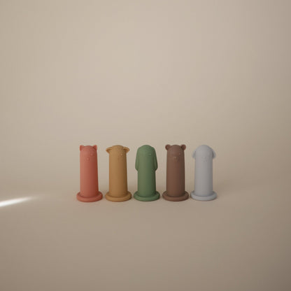 Silicone Animal Finger Puppets - Norani Baby