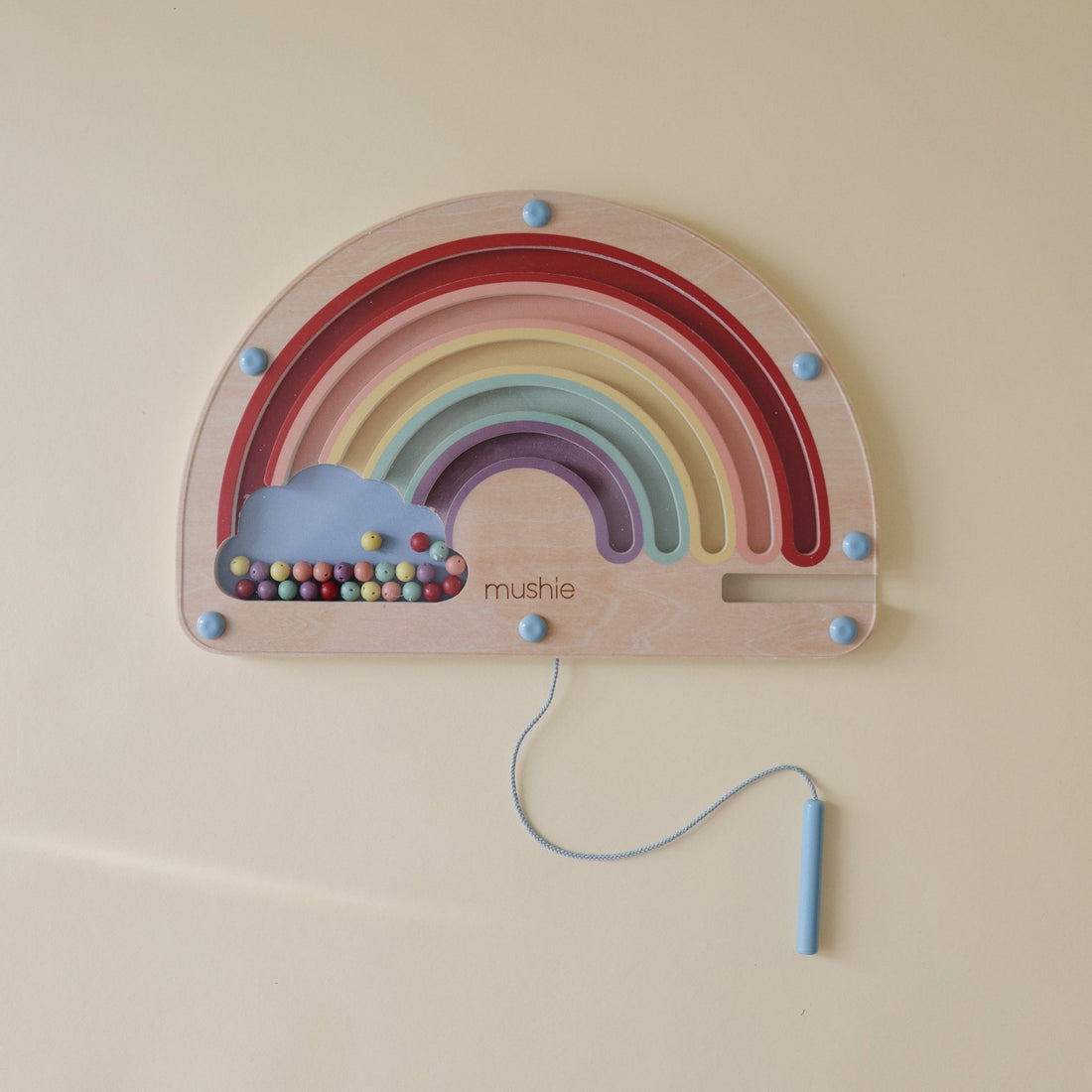 Wooden Magnetic Rainbow Maze - Norani Baby