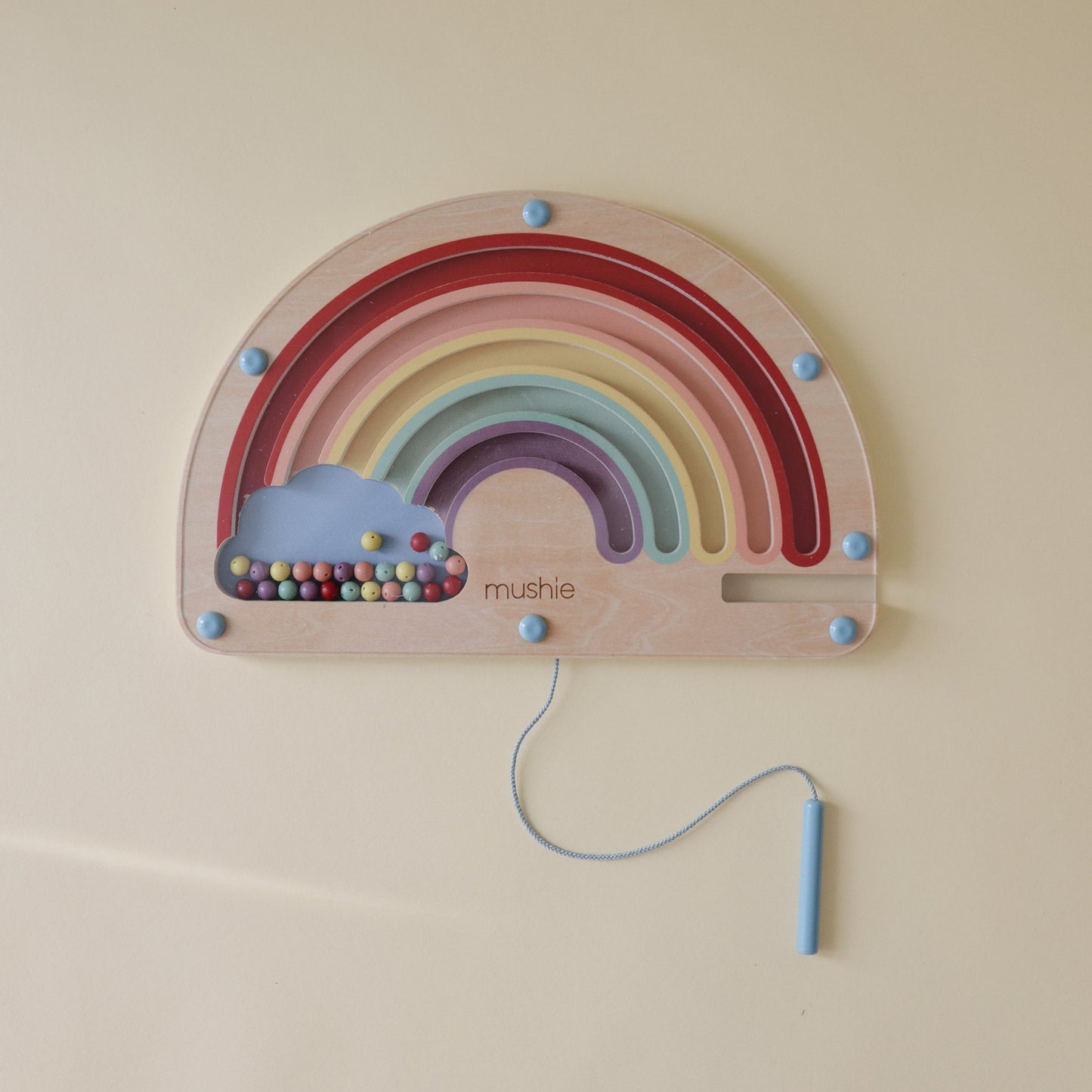 Wooden Magnetic Rainbow Maze - Norani Baby