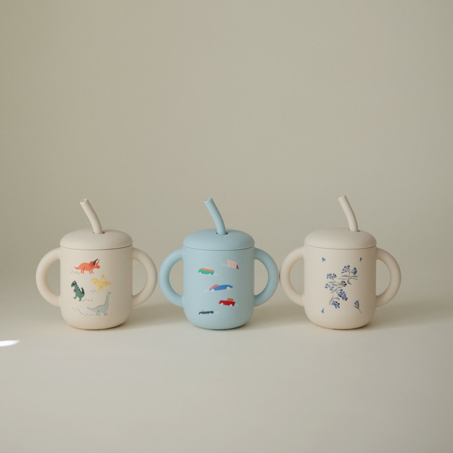 Silicone Training Cup + Straw - Norani Baby