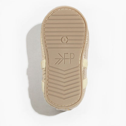 Platinum Ballet Slipper Baby Shoe - Norani Baby